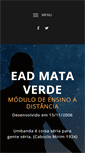 Mobile Screenshot of ead.mataverde.org